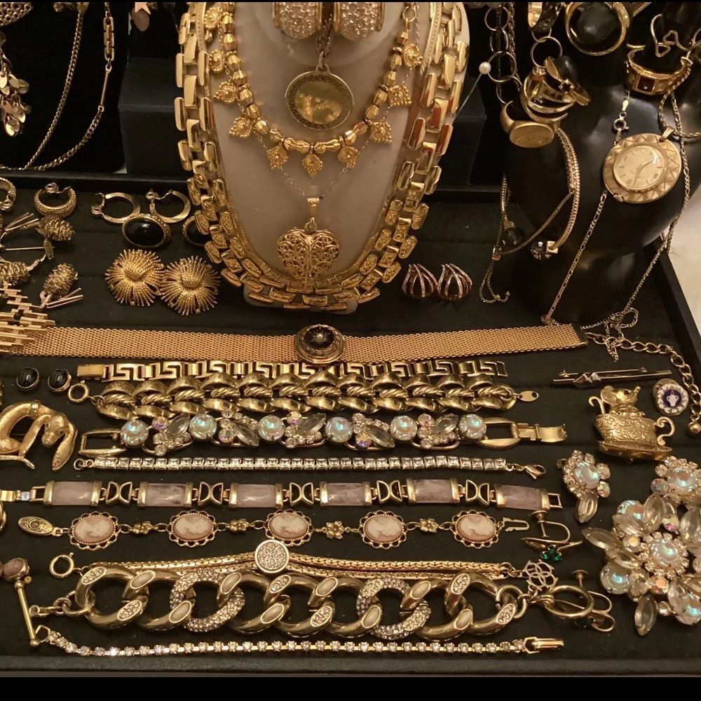 HUGE 4 LBS Vintage Now Jewelry Lot- MASSIVE Inventory PREMIUM MYSTERY BOX